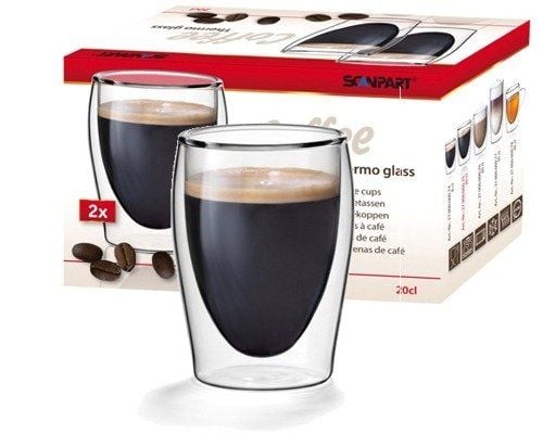 SCANPART 20CL, Setti, 0,2 L, Läpinäkyvä, Lasi, 2 henkilö(t), 2 kpl