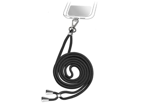 SBS TEUNILACEK, Nakkestropp, Sort, Stoff, 1 stykker, 70 mm, 15 mm