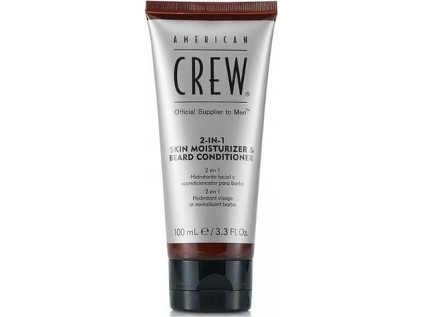 American Crew 2-in-1 Skin Moisturizer and Beard Conditioner, Beard cream, Rör, Aqua/Water/Eau, Cyclopentasiloxane, Butylene Glycol, Polyacrylamide,...
