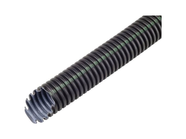 Fränkische Rohrwerke 26212050 FBY-EL-F co2ntrol korrugerat rör svart 41 mm 25 m