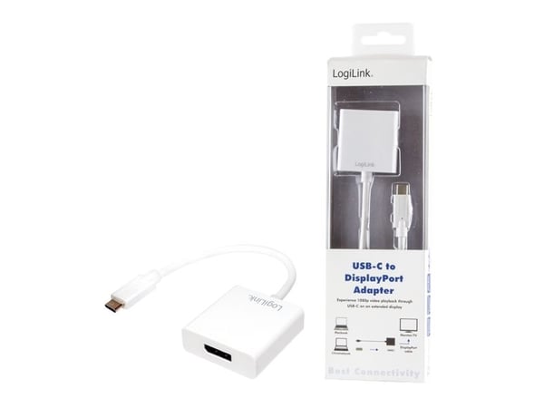 LogiLink USB-C/DisplayPort, 3840 x 2160 piksler
