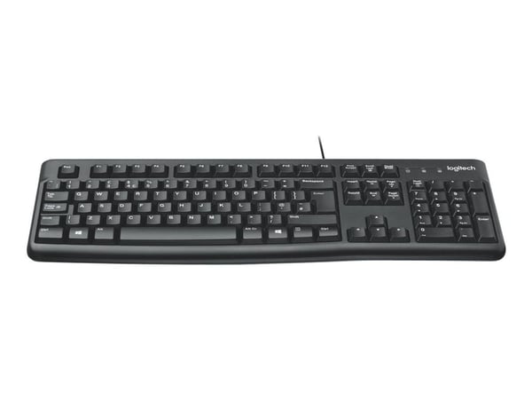 Logitech K120 - Tastatur - USB - QWERTY - Italiensk
