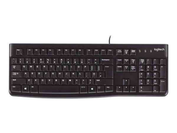 Logitech K120 - Tastatur - USB - QWERTY - Italiensk