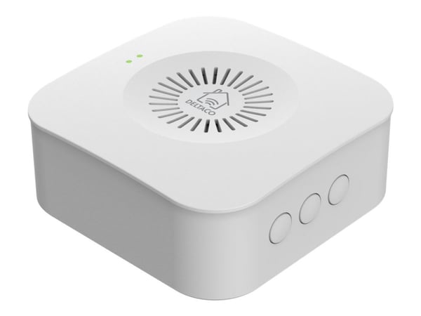 DELTACO SMART HOME - Dörrklocksignal - trådlös - vit