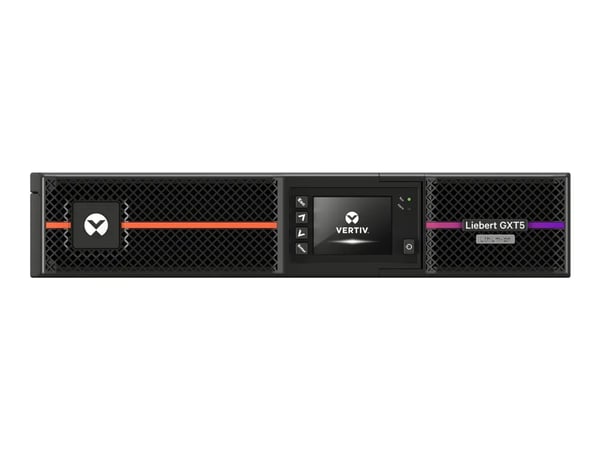Liebert GXT5 GXT5LI-3000IRT2UXL - UPS (rackmonterbar/ekstern) - AC 230 V - 2700 watt - 3000 VA - USB, serial - utgangskontakter: 7 - 2U