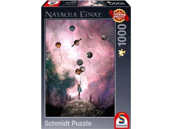 Schmidt Spiele Puzzle PQ 1000 Natacha Einat Lengter etter planeten