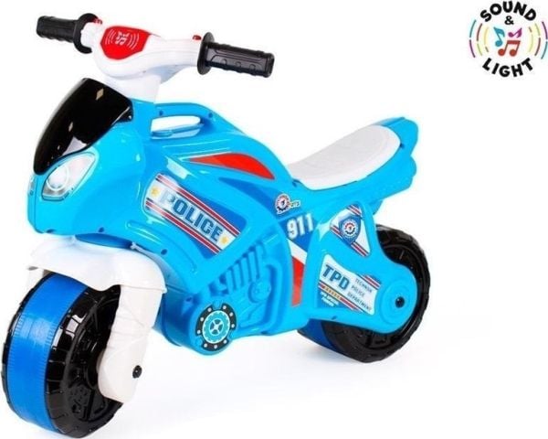 Technok leke-motorsykkel (blå)