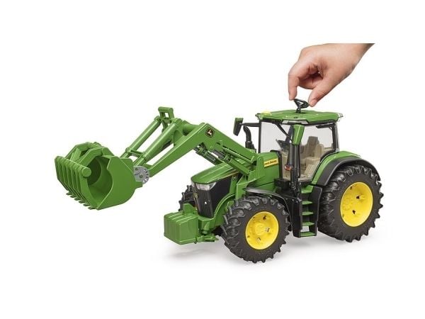 Bruder John Deere 7R 350 traktor med frontlaster leketøy