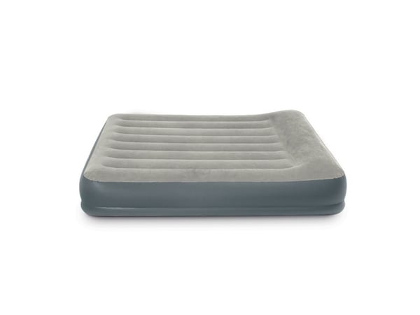 Intex DuraBeam Pillow Rest Mid-Rise, Dobbel Madrass, Rektangel, Inne & Ute, Innebygd luftpumpe