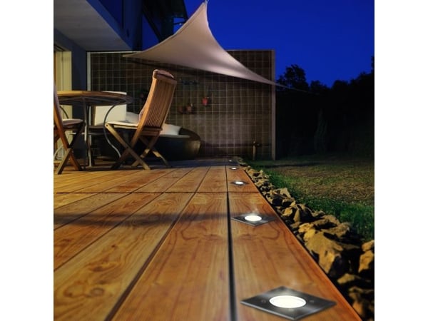 Ranex 5000.459, Innsunket spotlight, GU10, 1 ampuller, LED, 3000 K, Sort