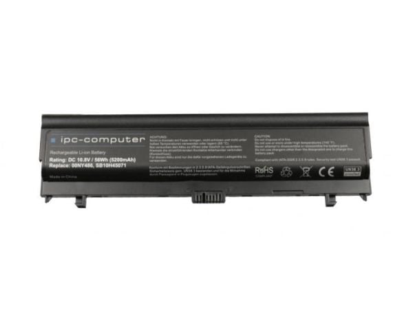 Lenovo ThinkPad Battery 71+ - Batteri til bærbar PC - litiumion - 6-cellers - 48 Wh - for ThinkPad L560 20F1, 20F2; L570 20J8, 20J9, 20JQ, 20JR