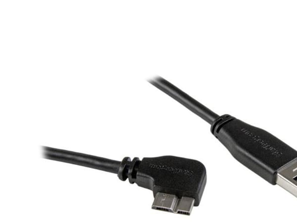 StarTech.com 2m 6 ft Slim Micro USB 3.0 kaapeli M/M - Micro-USB - USB 3.0 A - Micro B - Micro USB 3.0 A - Micro B - Micro USB 3.1 Gen 1 5Gbps (USB3...