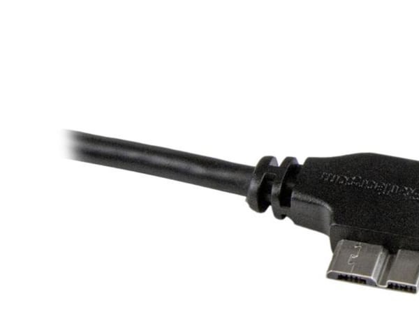 StarTech.com 2m 6 ft Slim Micro USB 3.0 kaapeli M/M - Micro-USB - USB 3.0 A - Micro B - Micro USB 3.0 A - Micro B - Micro USB 3.1 Gen 1 5Gbps (USB3...