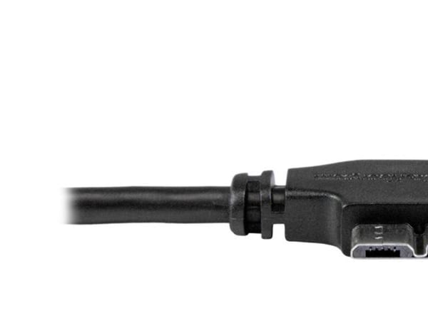 StarTech.com 2m 6 ft Slim Micro USB 3.0 kaapeli M/M - Micro-USB - USB 3.0 A - Micro B - Micro USB 3.0 A - Micro B - Micro USB 3.1 Gen 1 5Gbps (USB3...