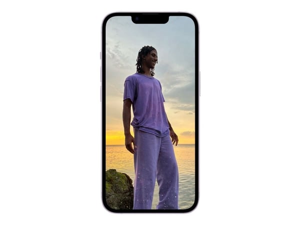 Apple iPhone 14 - 5G smartphone - dobbelt-SIM / Internminne 128 GB - OLED-display - 6.1" - 2532 x 1170 piksler - 2x bakkameraer 12 MP, 12 MP - fron...