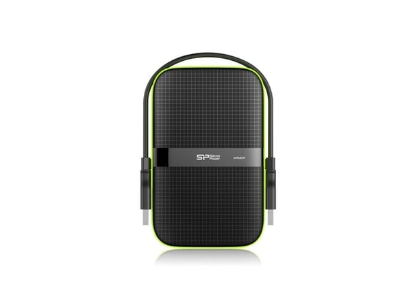 SILICON POWER Armor A60 - Harddisk - 1 TB - ekstern (bærbar) - 2.5" - USB 3.0 - svart