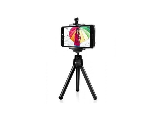 Techly I-TRIPOD-UN mobilstativ med 3 ben svart