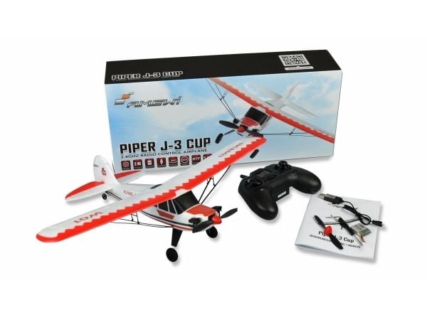 Amewi Piper J-3 CUP, Fly, 14 år, 500 mAh, 60 g
