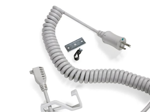 Ergotron Coiled Extension Cord Accessory Kit - Jatkojohtopaketti - 2,4 m - snoet - grå - Saudi-Arabia, Suomi, Eurooppa