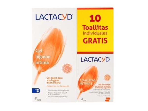 "Lactacyd Intim Hygiene Lotion 400 ml, 2-delt sett