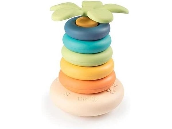 Little Žalias “Smoby Little Žalias” har en piramide og en “Bioplastik Palma 6EL” disk.