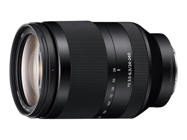 Sony SEL24240 - Zoomlins - 24 mm - 240 mm - f/3.5-6.3 FE OSS - Sony E-mount - för Cinema Line; a VLOGCAM; a1; a1 II; a6700; a7 IV; a7 V; a7C; a7C I...