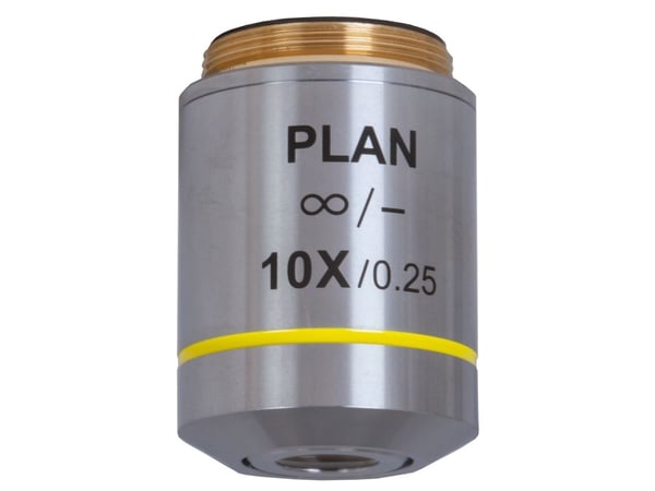 Levenhuk MED 10x Infinity Plan achromatisk objektiv