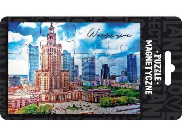 Mr Dragon puslespillmagnet Warszawa ILP-MAG-PUZZ-WAR-02
