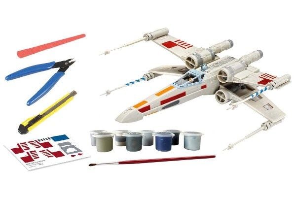 Revell X-wing Fighter, Romflymodell, Monteringssett, 1:57, X-wing Fighter, Alle kjønn, Star Wars