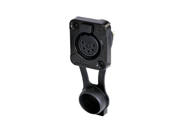 Rean AV RRX5F-Z-002-1 XLR-kontakt for tilkobling, innbygging, antall poler: 5, 1 stk