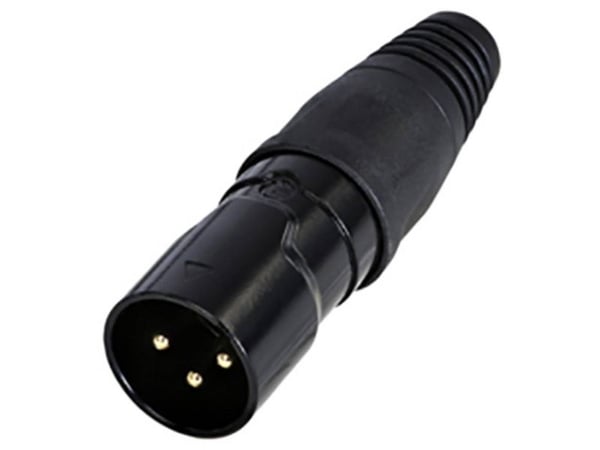 Rean AV RCX3M-Z-002-1 XLR-kontaktplugg, rett Antall pinner: 3 1 stk