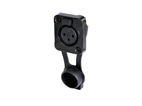 Rean AV RRX3F-Z-002-1 XLR-kontakt Tilkobling, innfelt montering Antall pinner: 3 1 stk