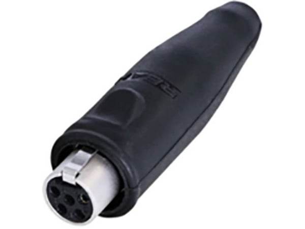 Rean AV RT5FC-B-W XLR-kontakt tilkobling/innfelt, poltall: 5 (1 stk)
