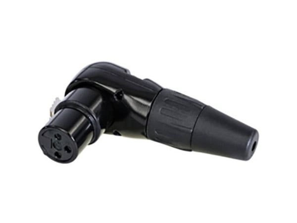 Rean AV RC3FR-BAG XLR-kontakt kobling, vinklet pol: 3 1 stk
