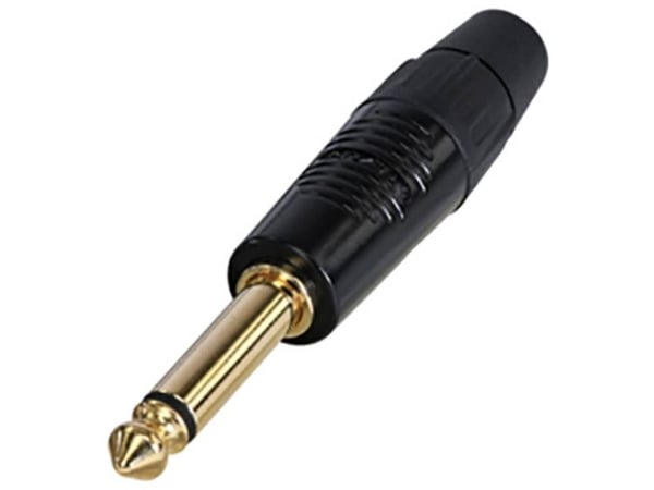 Rean AV RP2C-B Jack-stik 6,35 mm Stik Poltal: 2 1 stk.