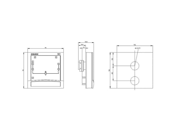 Siemens 3KC9823-0, 177 g, 170 mm, 120 mm, 60 mm