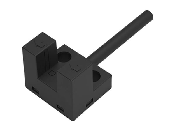 TRU COMPONENTS Haarukkavalokenno SK-205NA-W TC-10329316 L-tyyppi Lampun jännite, pimeäkytkentä 5 - 24 V/DC 1 kpl