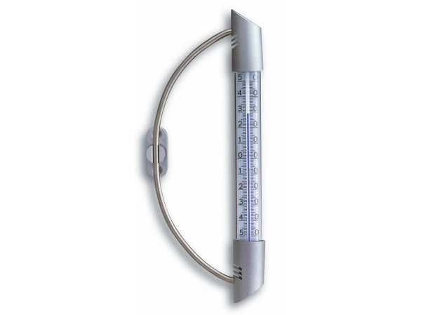 TFA-Dostmann 14.6015, Væskebasert miljøtermometer, Utendørs, °C, -50 - 50 °C, Analog, Sølv