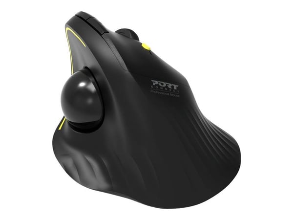 Port Designs 900719, Oikeakätinen, Optinen, RF Wireless + Bluetooth, 1600 DPI, Musta