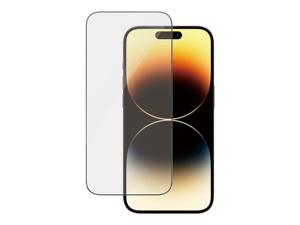 PanzerGlass™ | Ultra-Wide Fit - Skjermbeskytter til mobiltelefoner - Krystallklar | Apple iPhone 14 Pro