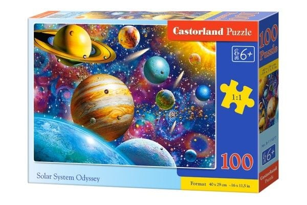 Castorland Puzzle 100 Solar System Odyssey CASTOR