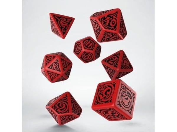 Q-Workshop spelkortspaket Kosci „Zew Cthulhu“: The Outer Gods - Nyarlathotep - röd/svart