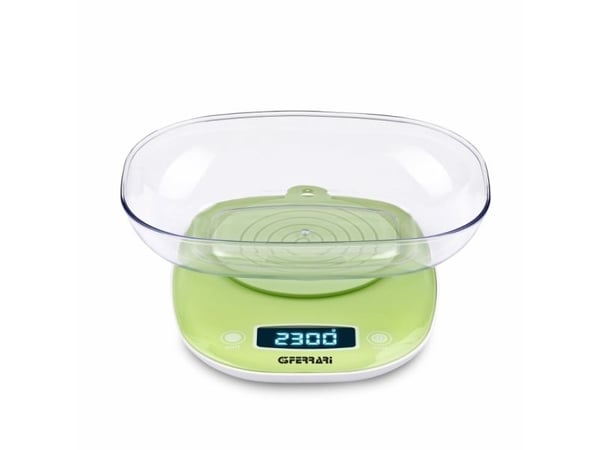 G3 Ferrari Wendy, Elektronisk kjøkkenvekt, 5 kg, 1 g, Grønn, Benkeplate, Rektangel