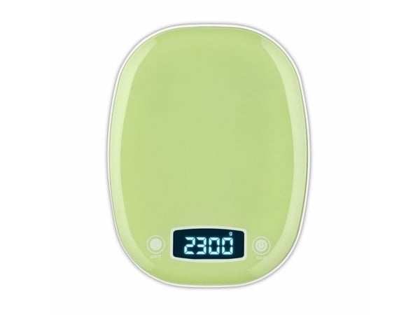 G3 Ferrari Wendy, Elektronisk kjøkkenvekt, 5 kg, 1 g, Grønn, Benkeplate, Rektangel