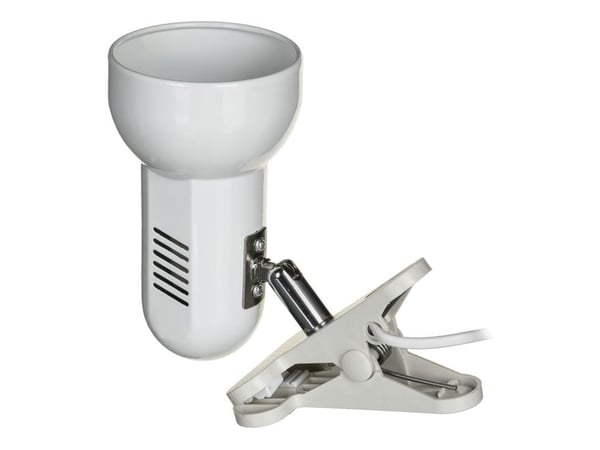 Activejet AJE-CLIP LAMP WHITE, Hvit, Metall, Plast, Soverom, Hjemme kontor, Kontor, Universell, Hvit, IP20, ISO 9001, ISO 14001, CE, RoHS