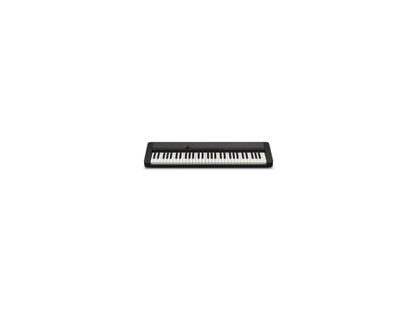 Casio | CT-S1 - Elektrisk piano - 61 tangenter - Innebygd equalizer - USB/Mini-jack (3,5 mm) - Innebygde høyttalere (2 x 2,5W) - Sort
