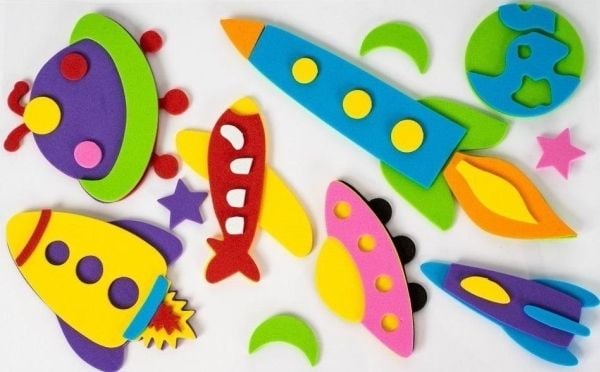 FANDY 3D skumklistremerker 3 cm 7 stk