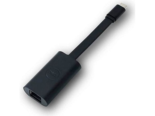 Dell - Nätverksadapter - USB-C - Gigabit Ethernet - svart - för Latitude 5285 2-in-1, 5289 2-In-1, 7389 2-in-1; XPS 12 9250, 13 93XX, 15 95XX