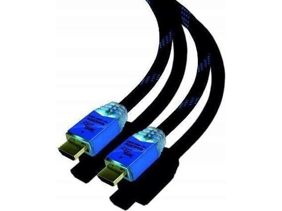 Steelplay - Hög hastighet - HDMI-kabel med Ethernet - HDMI hane till HDMI hane - 2 m - 4K60Hz stöd