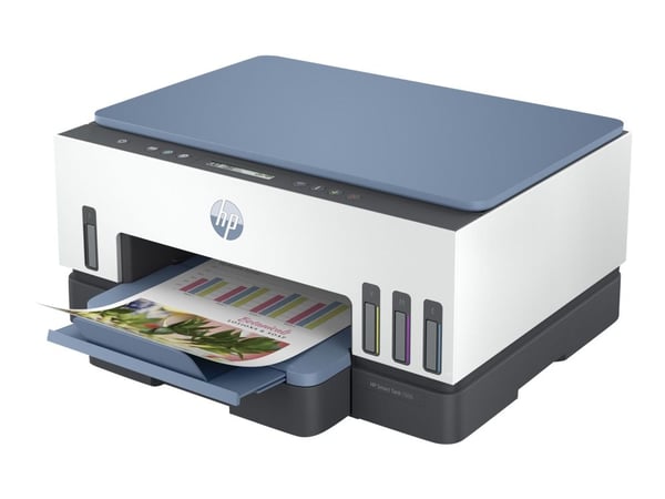 HP Smart Tank 7006 All-in-One - Multifunksjonsskriver - farge - ink-jet - påfyllbar - 216 x 297 mm (original) - A4/Legal (medie) - opp til 13 spm (...